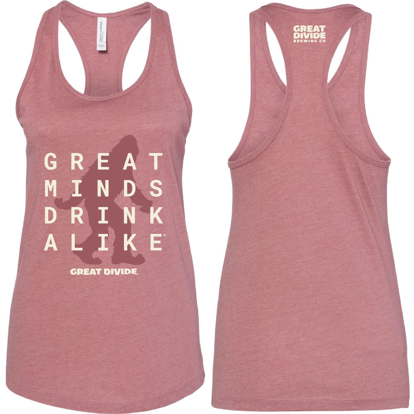 Great Minds Tank Top - Heather Mauve