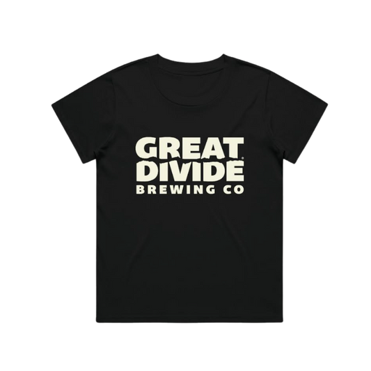 Women's Great Divide Logo Tee - Vintage Black